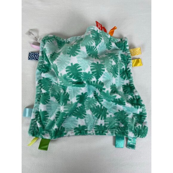 Bright Starts Cuddle N Tags 2-Sided Elephant Lovie Blanket Satin Ribbons Sensory - Picture 7 of 10